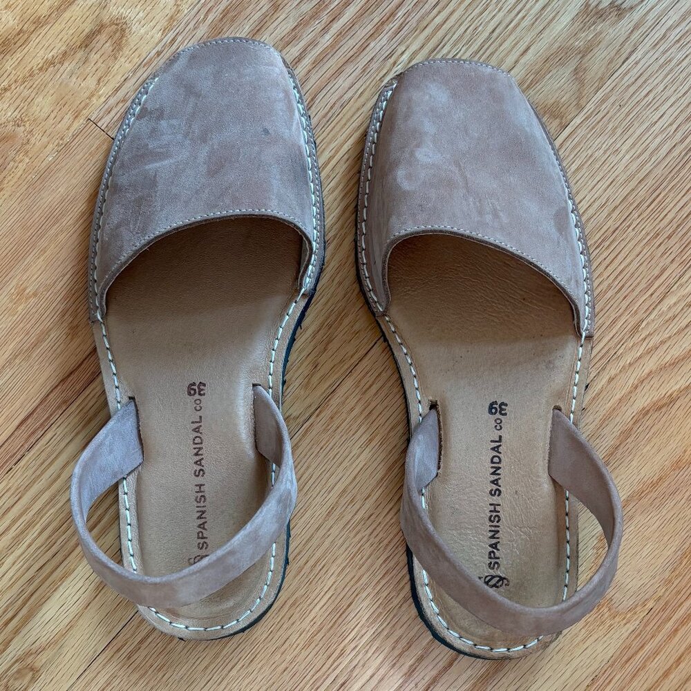 Tan Flats - Spanish Sandal Company